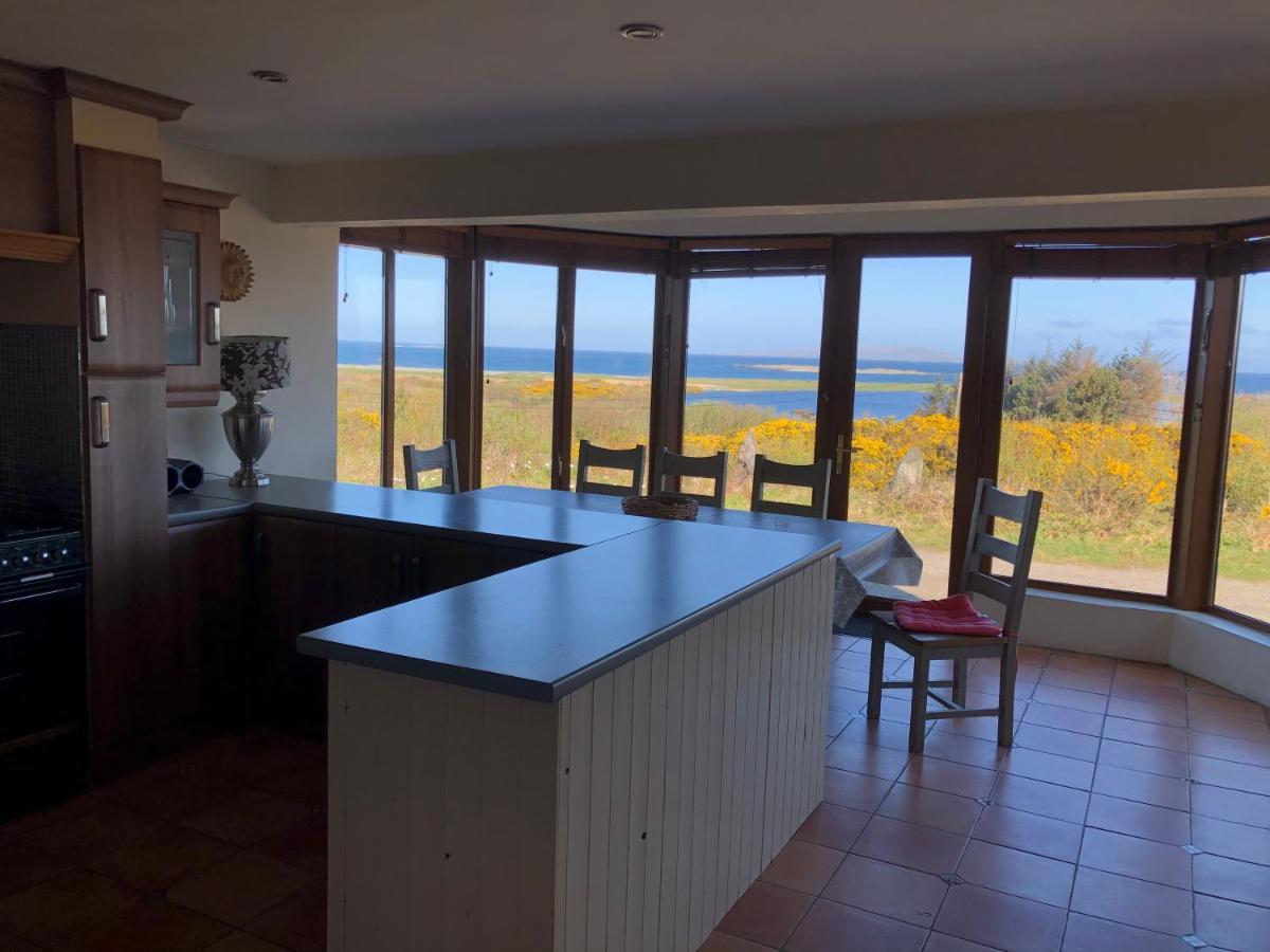 House With Sea Views Close To Beach With Wifi And Large Kitchen And Dining Ardnagreevagh Exteriör bild